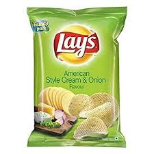 LAYS CREAM N ONION CHIPS 5Rs